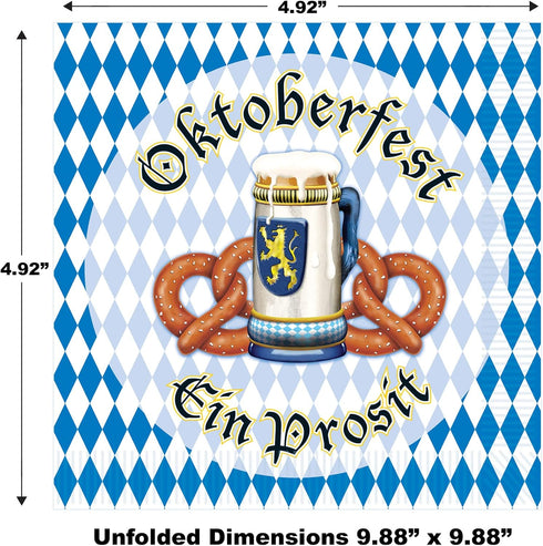 Oktoberfest Beverage Napkins