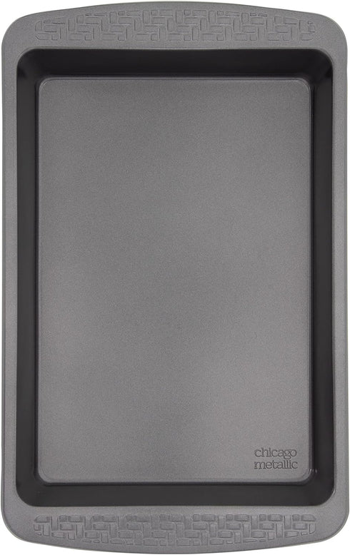 Chicago Metallic Everyday Non-Stick Cake and Brownie Pan for Traditional Cakes, Casseroles, Macaroni and Cheese