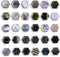 MORCART 30pcs Decorative Fridge Magnets for Refrigerator Decor, Whiteboard Magnet Dry Erase Board Round Office
