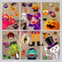 BAYLAY Halloween Window Clings, 10 Sheets Double Sided Stickers for Halloween Window Decorations