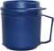 Rehabilitation Advantage Insulated Plastic Mug with Tumbler Lid, 8oz, Blue, Non-Weighted