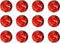 Rose Tealight Candles, 12 Pieces Handmade Delicate Flower Candles with 100PCS Silk Rose Petals for Weddings,
