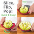 16-Slice PrepWorks Dishwasher Safe Apple Slicer and Corer Thin Apple Cutter with Safety Cover