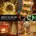 2Pack 78Ft 240LED, Battery Fairy Lights, Total Battery Operated Fairy Lights with Remote and Timer, RGB Color Changing