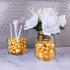Super Z Outlet Elegant Glossy Polished Pearl Beads, 8 Ounce Pack, 70 Pieces, Gold, for DIY Jewelry