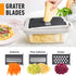 Mueller Pro-Series 10-in-1 Vegetable Chopper, 8 Blade Cutter, Dicer, Egg Slicer, Home Kitchen Gadgets