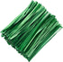 800pcs 4" Metallic Twist Ties (Green) for Bakery, Candy Bags, Coffee Bags, Goodie Bags