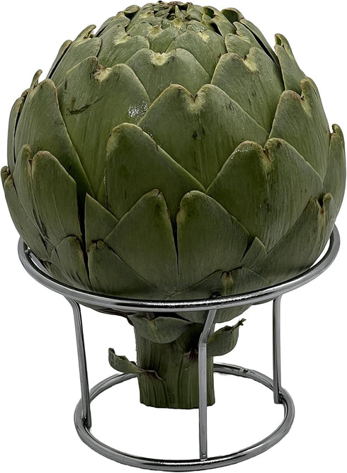 2 Stainless Steel Artichoke Holders for Steaming Pot - Kitchen Cooking Stands for Artichokes, Food Steamers