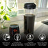 VINCI Cold Brew 360, 1.4L Cold Brew Coffee Maker with Patented Dual Filter 360 Brewing Technology, Iced Coffee Pitcher