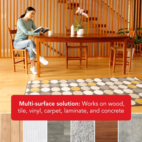 Rug Gripper Tape (4" x 25ft) for Area Rugs and Runners
