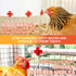 (Pack 20) ZenxyHoC Horizontal Chicken Waterer Nipples, Automatic Poultry Watering System with Drill Bit, Leak-Proof