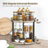 2 Countertop SR22BG YATINEY Lazy Susan Organizer, Rotating Spice Rack, Tier Spice Turntable Organizer, Industrial
