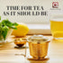 Tea Infuser Set of 2 with Tea Scoop and Drip Tray - Ultra Fine Stainless Steel Strainer for Loose Leaf Tea