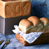 Pullman Loaf Pan with Lid, 1Lb Non-Stick Rectangle Toast Box for Oven Baking, Dough Capacity 8.3" x 4.8" x 4.3"