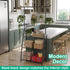 kiplant Tall Metal Plant Stand - Tiered Hanging Shelf for Indoor & Outdoor Use
