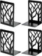 MaxGear Book Ends Tree Design Modern Bookends for Shelves, Non-Skid Book Holder,