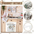 VitalCozy 12 14.2 21.3 Inch Pcs Christmas Kitchen Towels and Dishcloths Absorbent Stripe Christmas Tree Reindeer Santa