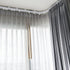 Jetec Curved Ceiling Curtain Track Bendable Mount for Bunk Bed, Bay Window Room Divider, Flexible Straight (White, 9.8