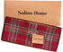 48 Inches 100% 14 48 Inch Solino Home Linen Table Runner - Pure Linen Red Classic Tartan Plaid Table Runner x Ideal