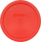 Pyrex 323-PC Red Round Plastic Mixing Bowl Replacement Lid, Made in USA