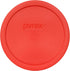 Pyrex 323-PC Red Round Plastic Mixing Bowl Replacement Lid, Made in USA