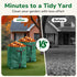 53 2 Pack GreatBuddy Lawn Bag, Gallon Yard Waste Bags, Heavy Duty PP Garden Leaf Bags for Leaves, Grass and Debris