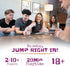 18+, 2 20 Superficial Adult Party Card Game - The Skin-Deep Game for Shallow People - Hilarious Party Games