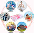 BOAO Unicorn Beach Towel for Girls - Microfiber Quick Dry Towel for Kids, Rainbow Bath Towel (Glitter Pink, Cute Style)