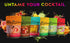 Rimming 4 (Set 3) 1 Twang-A-Rita Cocktail Salt Blend, Savory Variety, Ounce Pouch of Each: Chile Lime, Grapefruit