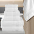6-Piece Set, 2 2 2 100% Elegant Comfort Premium Cotton Towel Includes Washcloths, Hand Towels and Bath Towels, Turkish