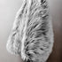 Ashler Faux Fur Rug, Fluffy Shaggy Area Rug Ultra Soft 2 x 3 Feet, Frosted Bottom Black Fuzzy Rug, Machine Washable