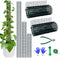 chicarry Moss Pole DIY Kit, 6.6/13.2/26.4ft Metal Moss Pole for Plants Monstera, 2Pcs