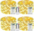 4-Pack Fairy Lights Battery Operated with Remote & Timer & 8 Modes,