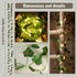 33 8 100 Ft Vine with Fairy Lights Battery Operated, Flashing Model Waterproof LEDs Battery Powered Artifical Ivy