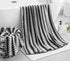 2 Set 16"x31" Set Hand Towel Black White Towel for Bathroom,Highly Absorbent & Quick Dry Hand Towel for Daily Use,Soft
