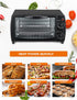 Commercial Chef 10 Liter Mechanical Toaster Oven, 4 Slice