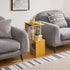 3-Tiered YD-ST003N Aibiju S-Shaped Side Table for Small Spaces, Freestanding Side Table, Sofa End Table, Narrow End