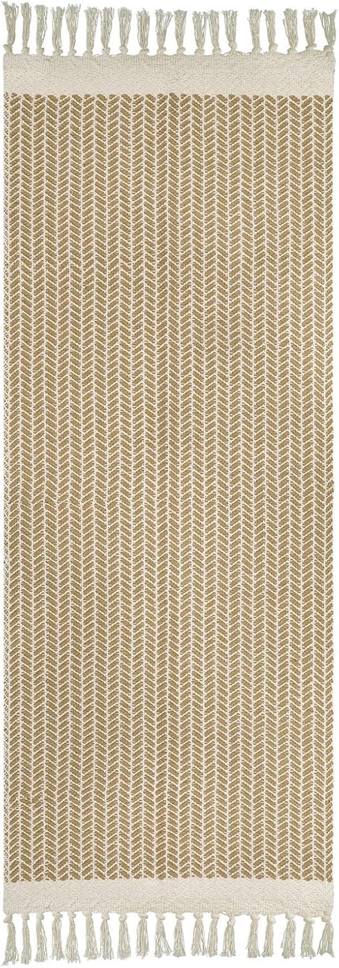 Lahome Boho Bathroom Runner Rug, 2x5 Washable Hallway Rug for Entryway Indoor Door Mat