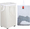 DOKEHOM 90L X-Large Laundry Basket with Removable Wash Bag on Wheels, Collapsible
