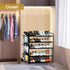 Housen Solutions 5 Tier Shoe Rack for Closet, Metal Organizer with Storage for 20-25 Pairs, Front Door Entrance,