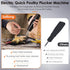 2 Pack Saillong Handheld Chicken Plucker, Electric Quick Poultry Plucker Machine for Removing The Pin Feathers