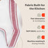 '-15 Pack 100% Set, 14" 25 Zeppoli Classic Kitchen Towels Natural Cotton Towel Reusable Wash Cloths, Absorbent Dish