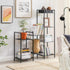3-Tier UBSC33BK SONGMICS Storage Rack, Bathroom Shelf, Extendable Plant Stand with Adjustable Shelf, for Bathroom