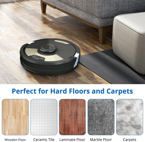 AV2610WA RV2610WA Vacuum Mop Replacement Pads, Washable Microfiber Soft Pads for Shark Robot Vacuum