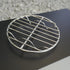 CAMPINGMOON f4.9-inch Round Stainless Steel Cooking Grid Grill for Backpacking Pocket Stove