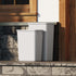 35L 37Qt/9.2Gal, 4000 35 04) Dowell Wastebasket Trash Container, Plastic, Stackable, for Kitchen/Bathroom/Office, Fits