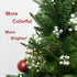 32 Pack 6.5 Inch LLZLL Christmas Picks Artificial Christmas Tree Berries Holly Berry Stems for Winter Xmas Holiday DIY