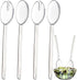 Youngever 4 Pieces 12.8 Inch Plastic Salad Servers, Set of 2