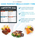 Toaster Oven Cheat Sheet Cooking Times Chart Magnet, Baking & Grilling Guide for Breville, Cuisinart, More