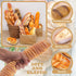 5pcs Set Gresorth Artificial French Bread for Decoration Highly Simulated Fake Rye Baguette Home Kitchen Party Food